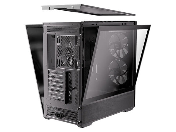 Antec FLUX REAR Wood Trim Tempered Glass ATX Mid-Tower Case