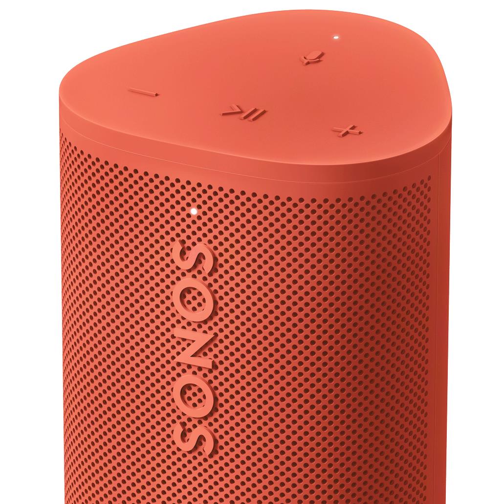 Sonos Roam 2 Portable Bluetooth Speaker (Sunset Red)