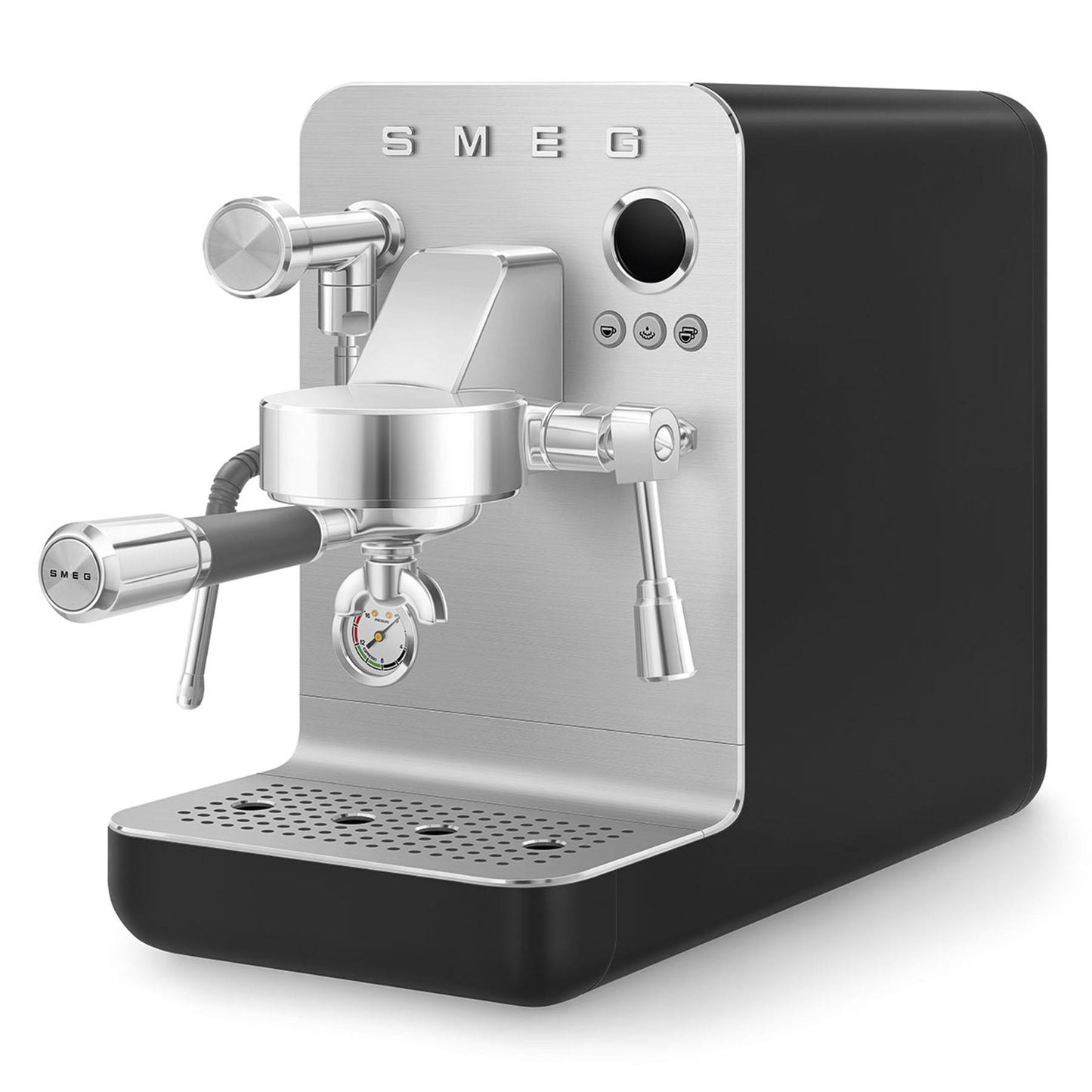 Smeg Minipro Espresso Manual Coffee Machine (Matte Black)