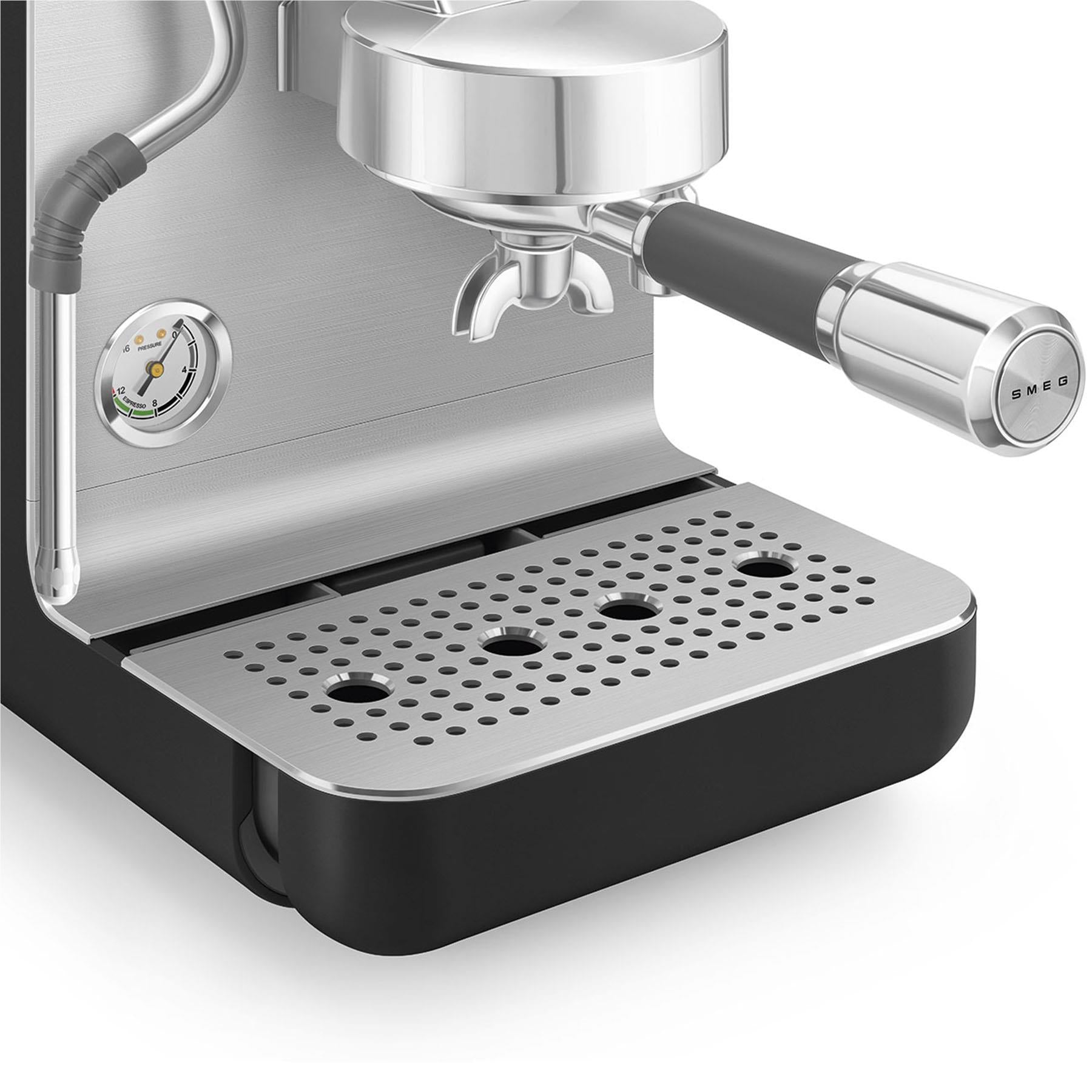Smeg Minipro Espresso Manual Coffee Machine (Matte Black)