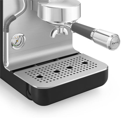 Smeg Minipro Espresso Manual Coffee Machine (Matte Black)