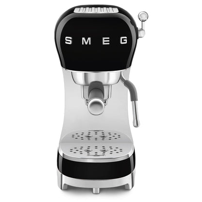 Smeg 50's Style Espresso Manual Coffee Machine (Black)