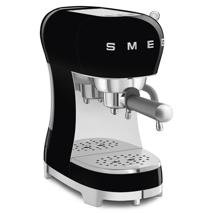 Smeg 50's Style Espresso Manual Coffee Machine (Black)