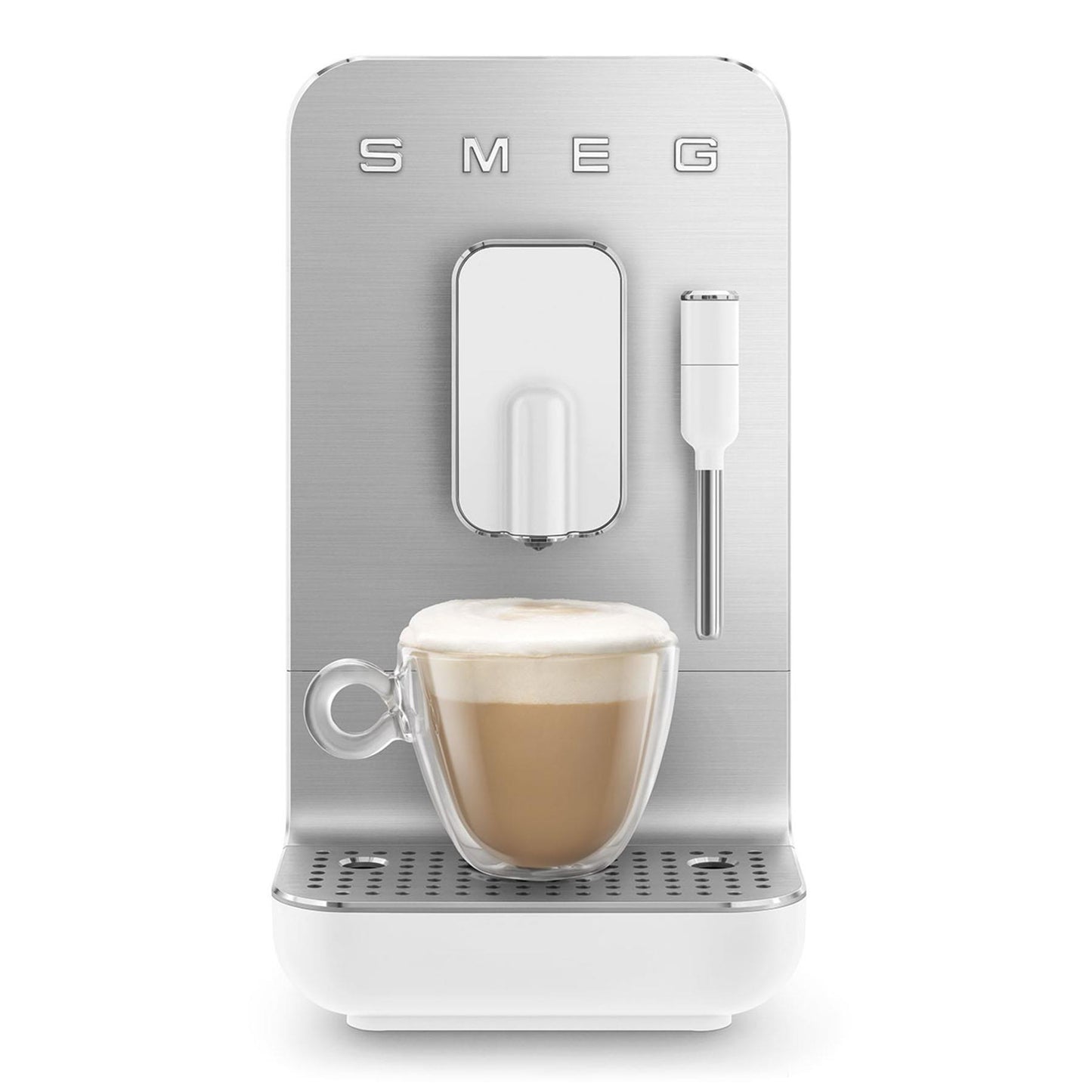 Smeg Bean to Cup Fully Automatic Coffee Machine (Matte White)