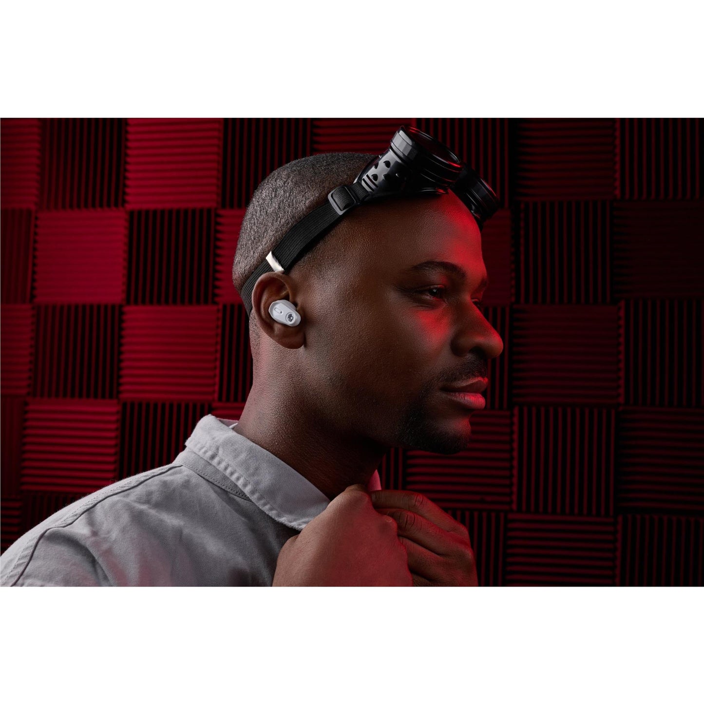 Skullcandy Method 360 ANC Sound by Bose Wireless Earbuds (Bone)