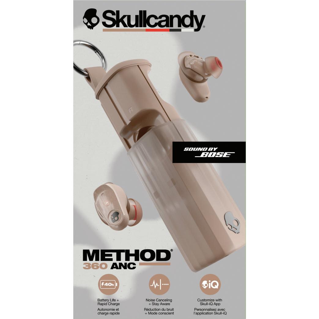 Skullcandy Method 360 ANC Sound by Bose Wireless Earbuds (Primer)