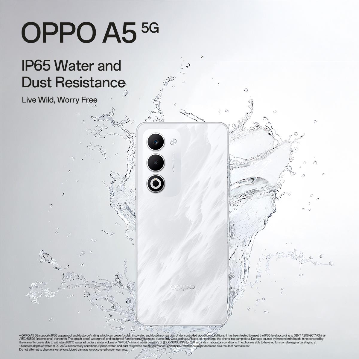 OPPO A5 5G 128GB (Mist White)