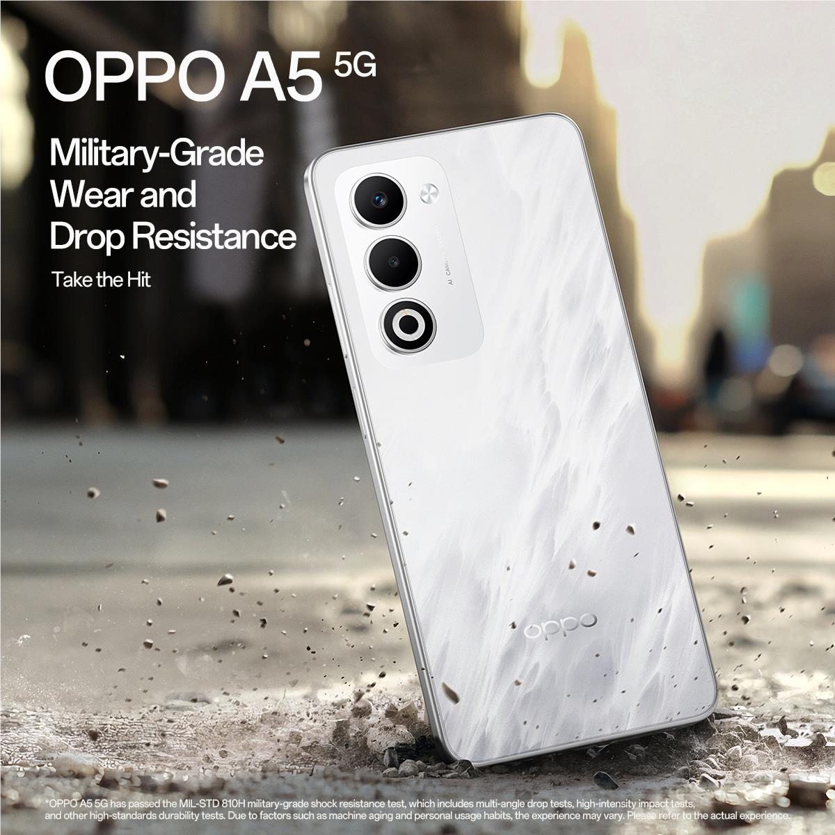 OPPO A5 5G 128GB (Mist White)