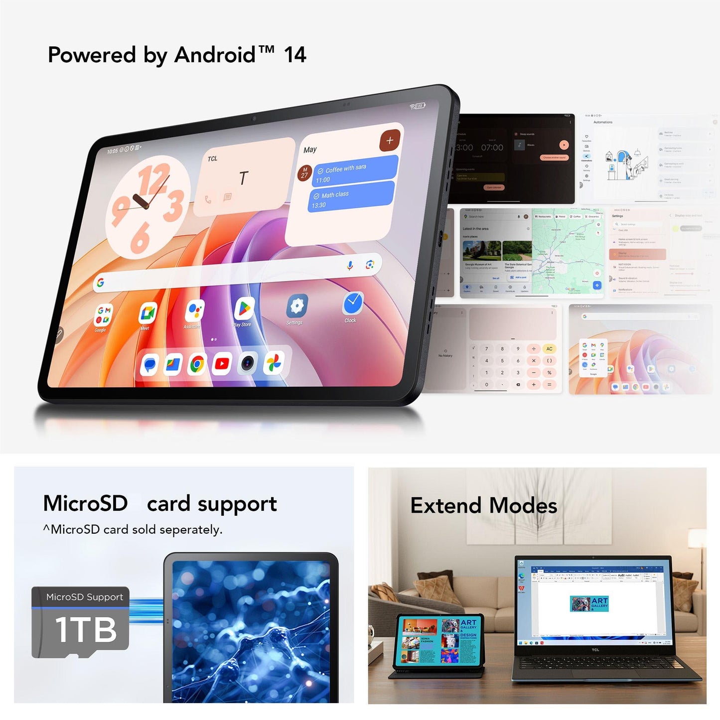 TCL Tab 11 FE 11" WUXGA 128GB Tablet