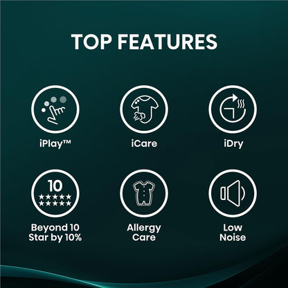 Hisense HDF8I10HB 8i Series 10kg Heat Pump Dryer