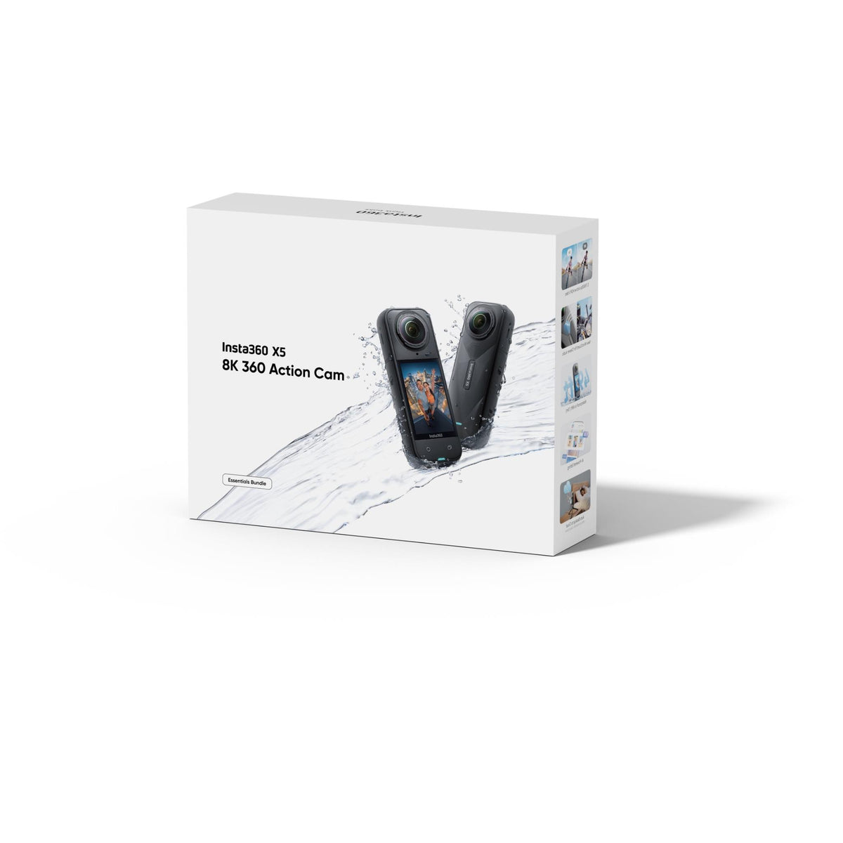 Insta360 X5 8K 360 Action Camera Essentials Bundle