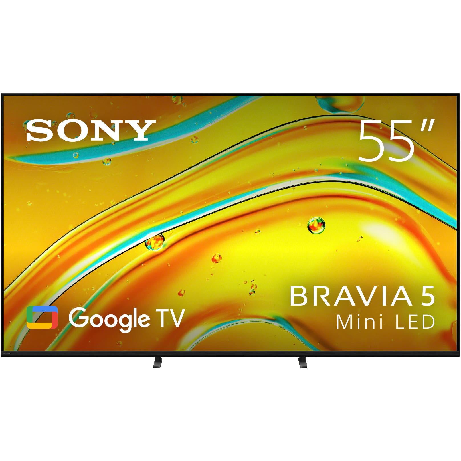 Sony 55" BRAVIA 5 4K HDR Mini LED Full Array Google TV [2025]