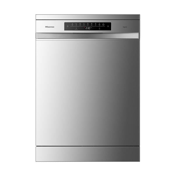 Hisense HSBE15FS 15 Place Setting Freestanding Dishwasher (Silver)