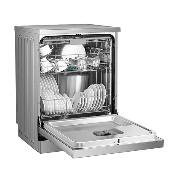 Hisense HSBE15FS 15 Place Setting Freestanding Dishwasher (Silver)
