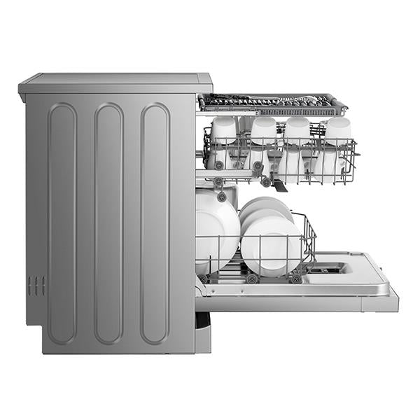 Hisense HSBE15FS 15 Place Setting Freestanding Dishwasher (Silver)