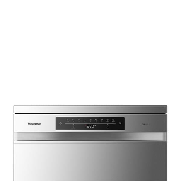 Hisense HSBE15FS 15 Place Setting Freestanding Dishwasher (Silver)