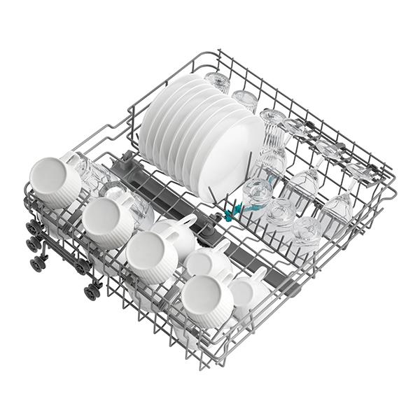 Hisense HSBE15FS 15 Place Setting Freestanding Dishwasher (Silver)