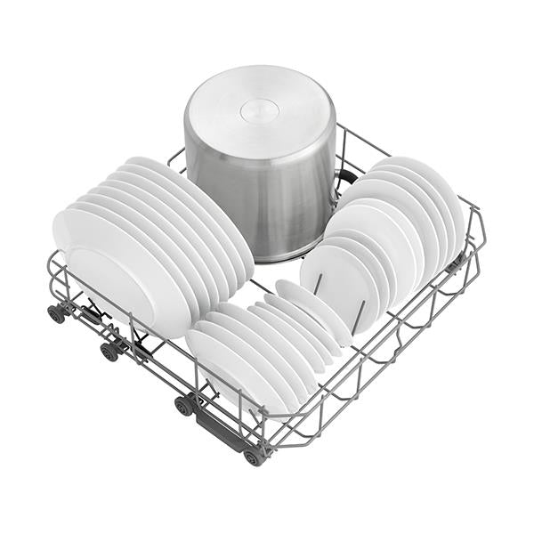Hisense HSBE15FS 15 Place Setting Freestanding Dishwasher (Silver)