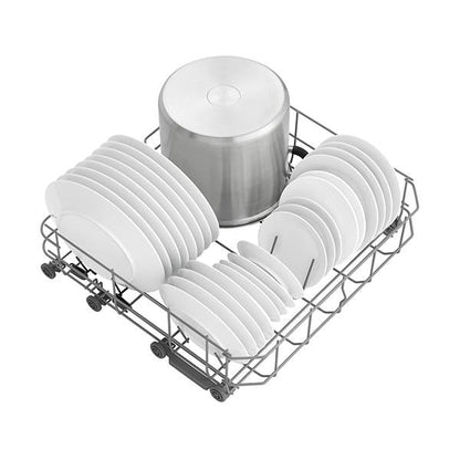 Hisense HSBE15FS 15 Place Setting Freestanding Dishwasher (Silver)