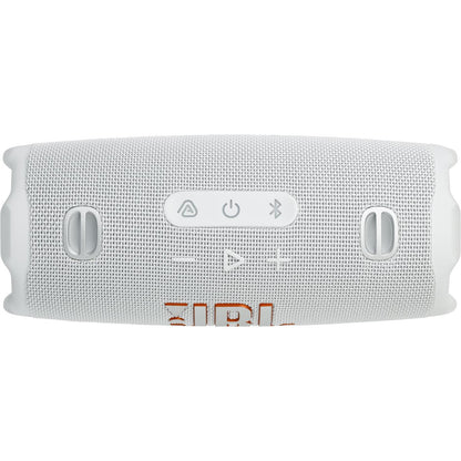 JBL Charge 6 Portable Bluetooth Speaker (White)