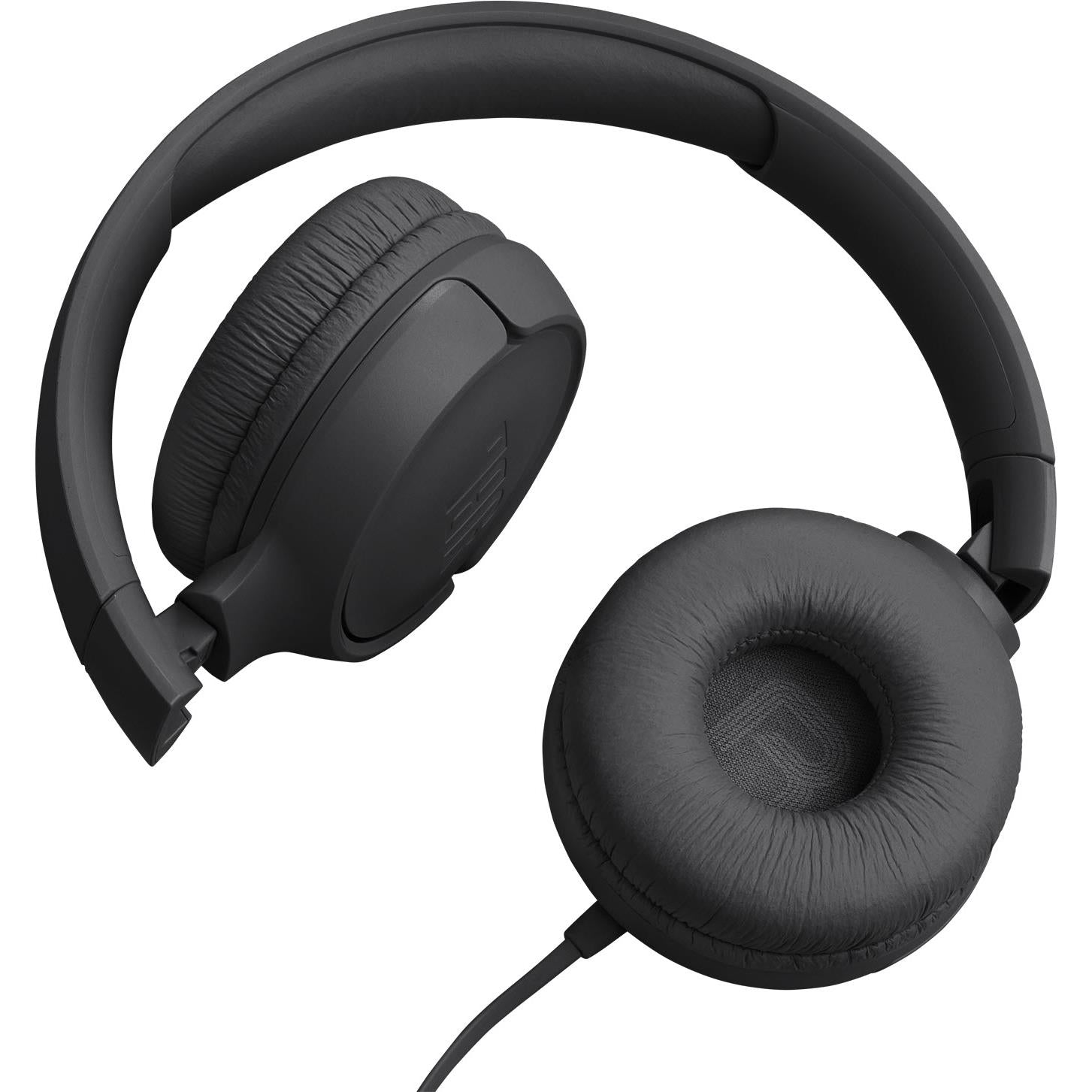 JBL Tune 520C Wired USB-C On-Ear Headphones (Black)