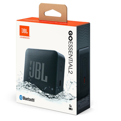 JBL Go Essential 2 Portable Bluetooth Speaker (Black)