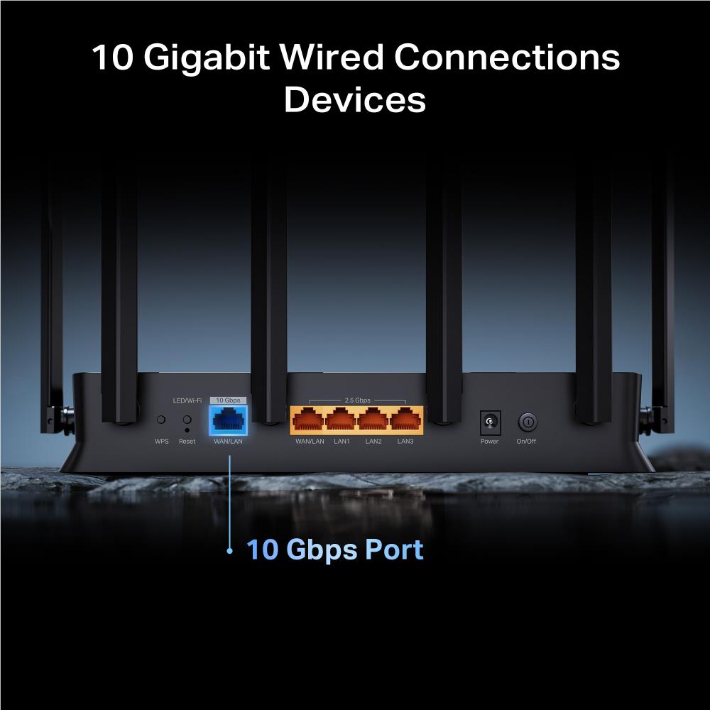TP-Link BE9700 Tri-Band Wi-Fi 7 Router