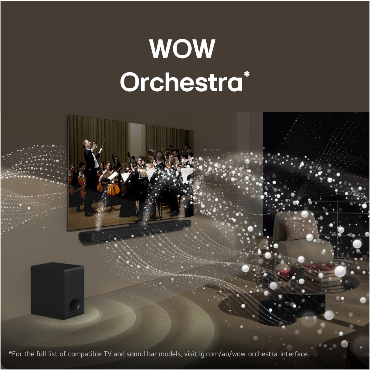 LG Home Theatre S80TR 5.1.3Ch Sound Bar with Rear Speakers