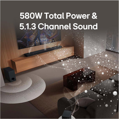 LG Home Theatre S80TR 5.1.3Ch Sound Bar with Rear Speakers