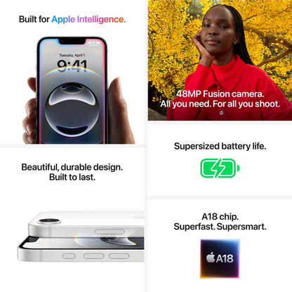 Apple iPhone 16e 256GB (Black) [~Refurbished]
