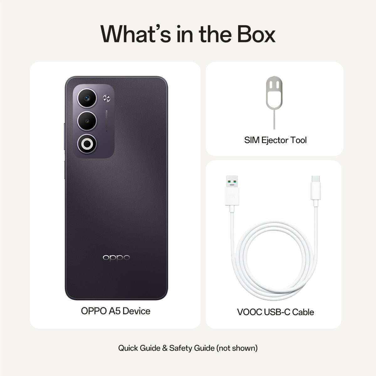 OPPO A5 4G 128GB (Midnight Purple)