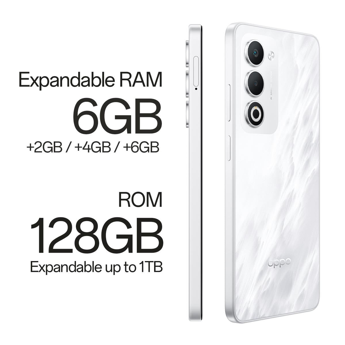 OPPO A5 4G 128GB (Mist White)