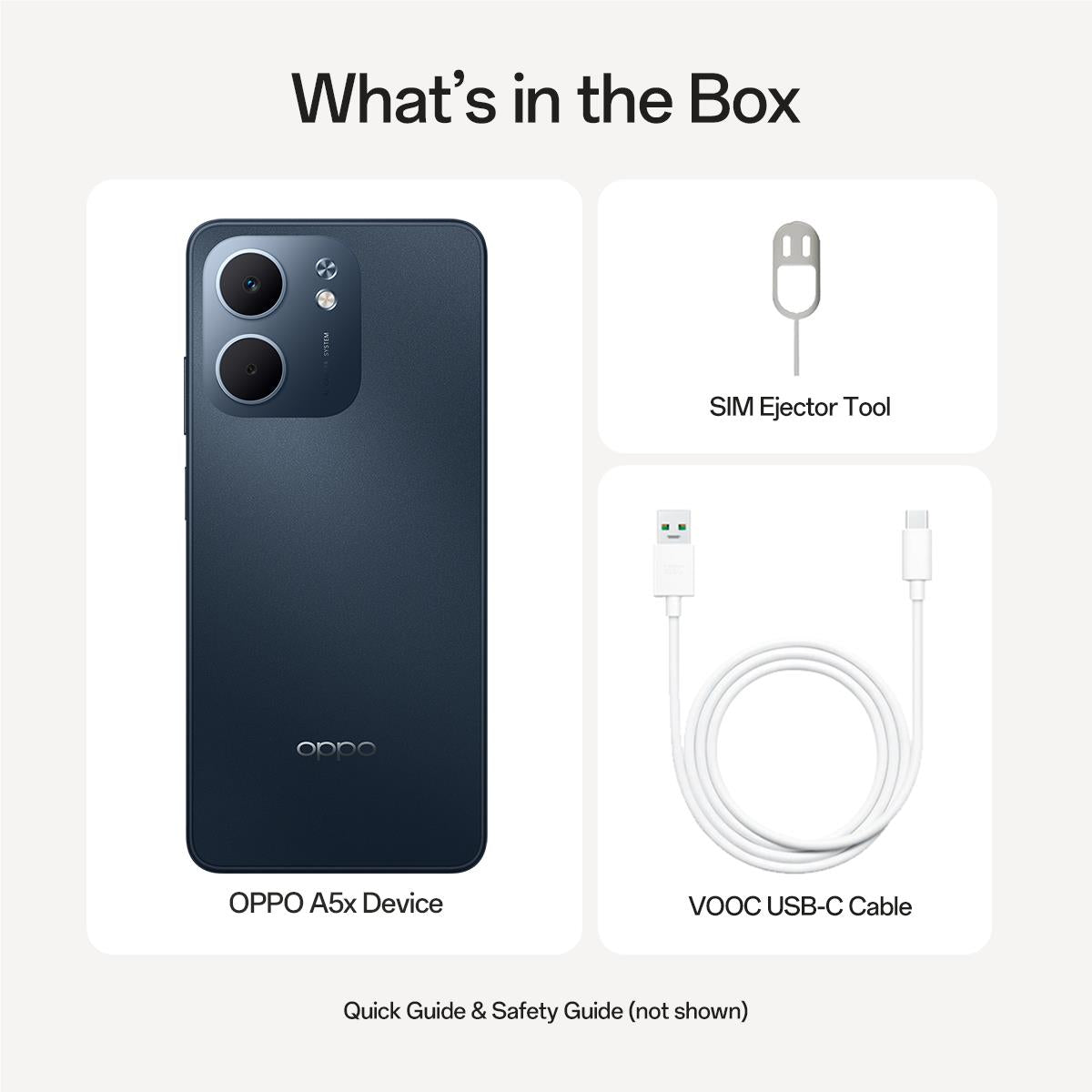 OPPO A5x 4G 128GB (Midnight Blue)