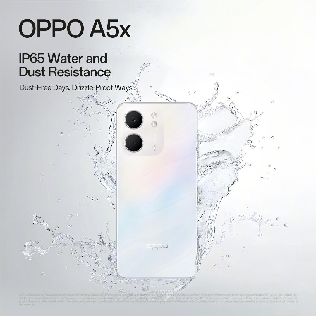 OPPO A5x 4G 128GB (Laser White)