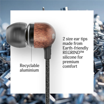 Marley Smile Jamaica USB-C In-Ear Headphones (Signature Black)