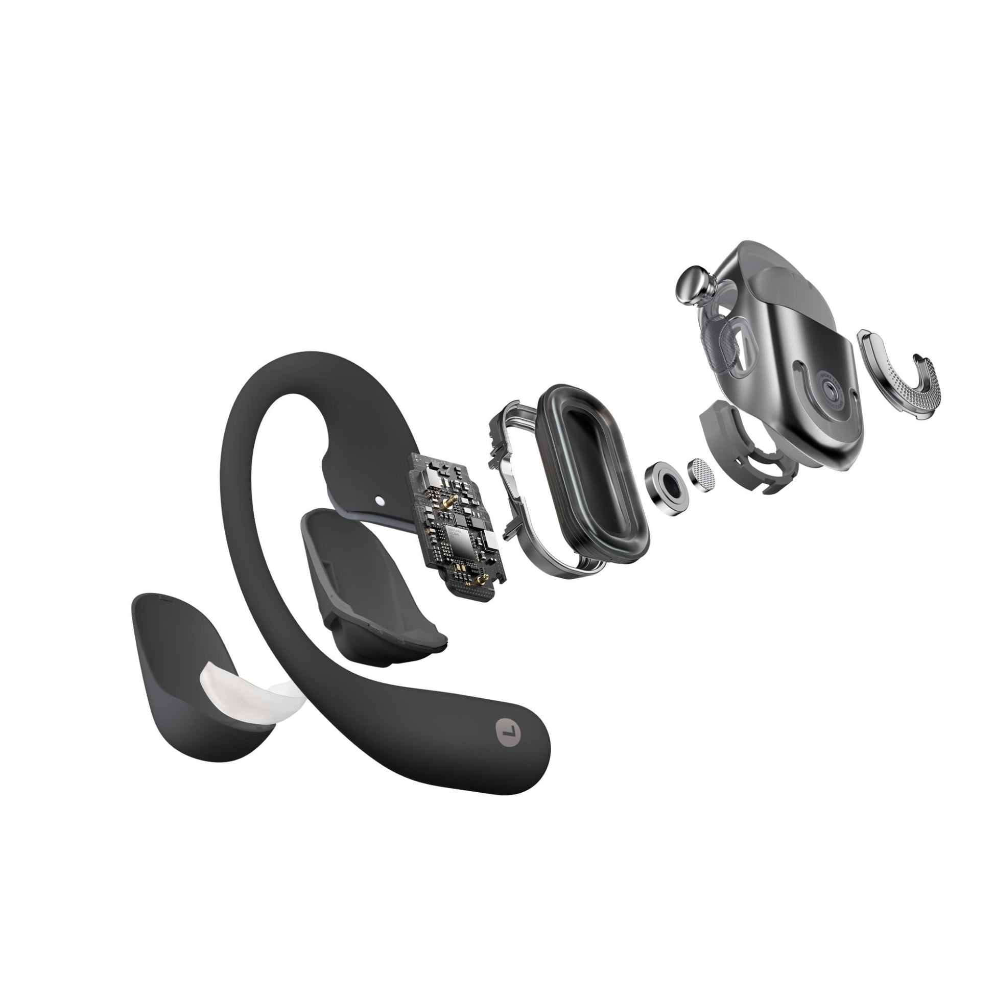 Shokz  OpenFit 2+ Open-Ear TWS Earbuds (Black)