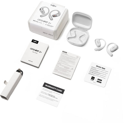 Shokz  OpenFit 2+ Open-Ear TWS Earbuds (Grey)
