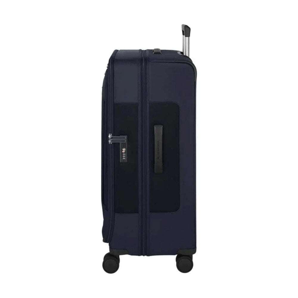 Victorinox 7.0 Werks Traveller Expandable Softside Suitcase Luggage L Navy Large