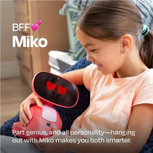 Miko 3 Smart AI Robot Toy(Red)