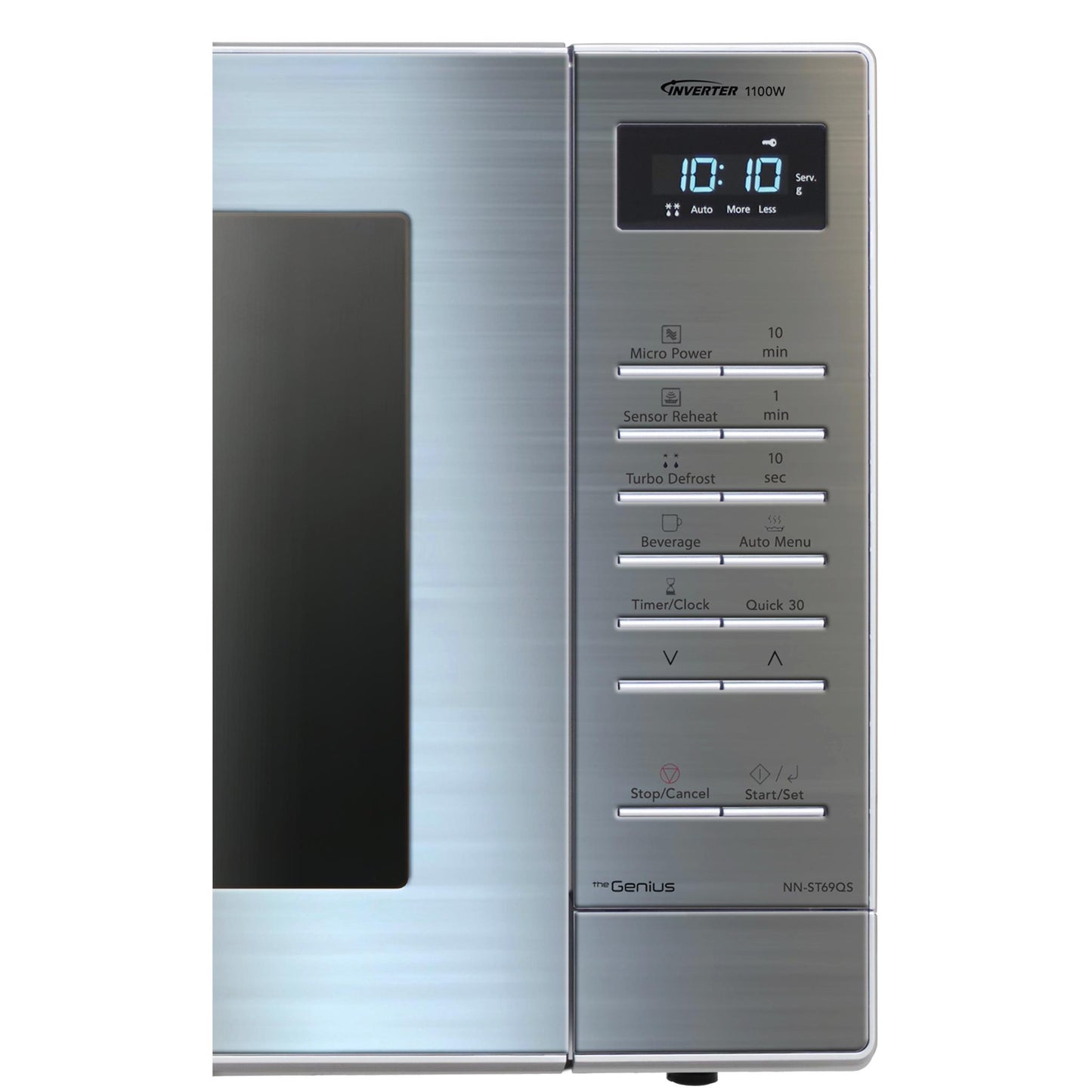 Panasonic 32L Inverter Sensor Microwave Oven (Stainless Steel)