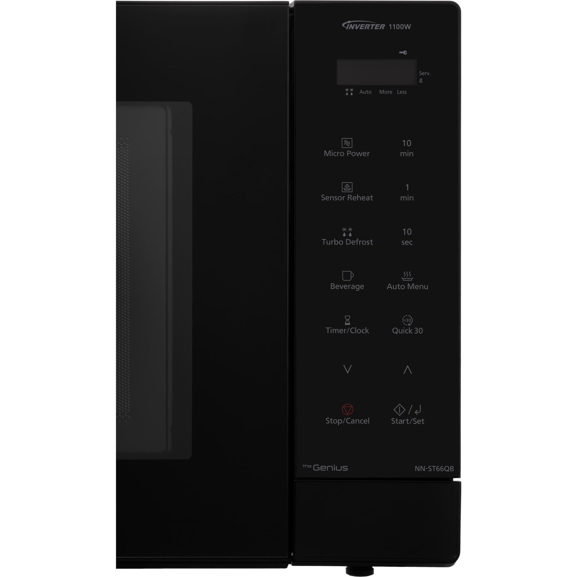 Panasonic 32L Inverter Sensor Microwave Oven (Black)