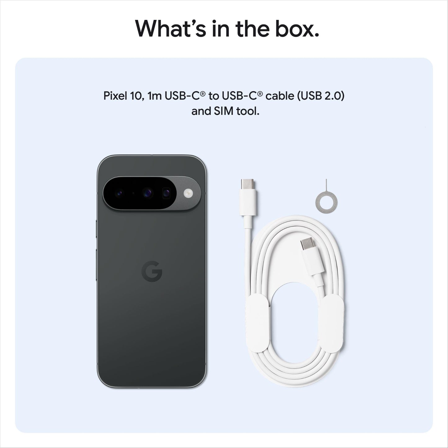 Google Pixel 10 5G 256GB (Obsidian)