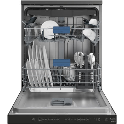 Beko BDFB1650ADX 16 Place Setting Freestanding Dishwasher with AutoDose (Dark Stainless Steel)