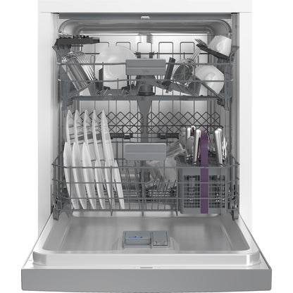 Beko BDBU1430X 14 Place Setting Built-in Dishwasher (Platinum Steel)