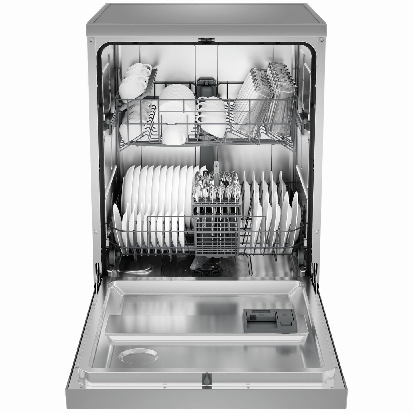 Haier HDW13F0S1 300 Series 13 Place Setting Freestanding Dishwasher (Stainless Steel)