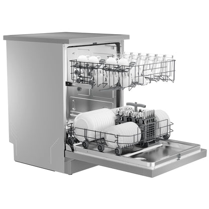 Haier HDW13F0S1 300 Series 13 Place Setting Freestanding Dishwasher (Stainless Steel)