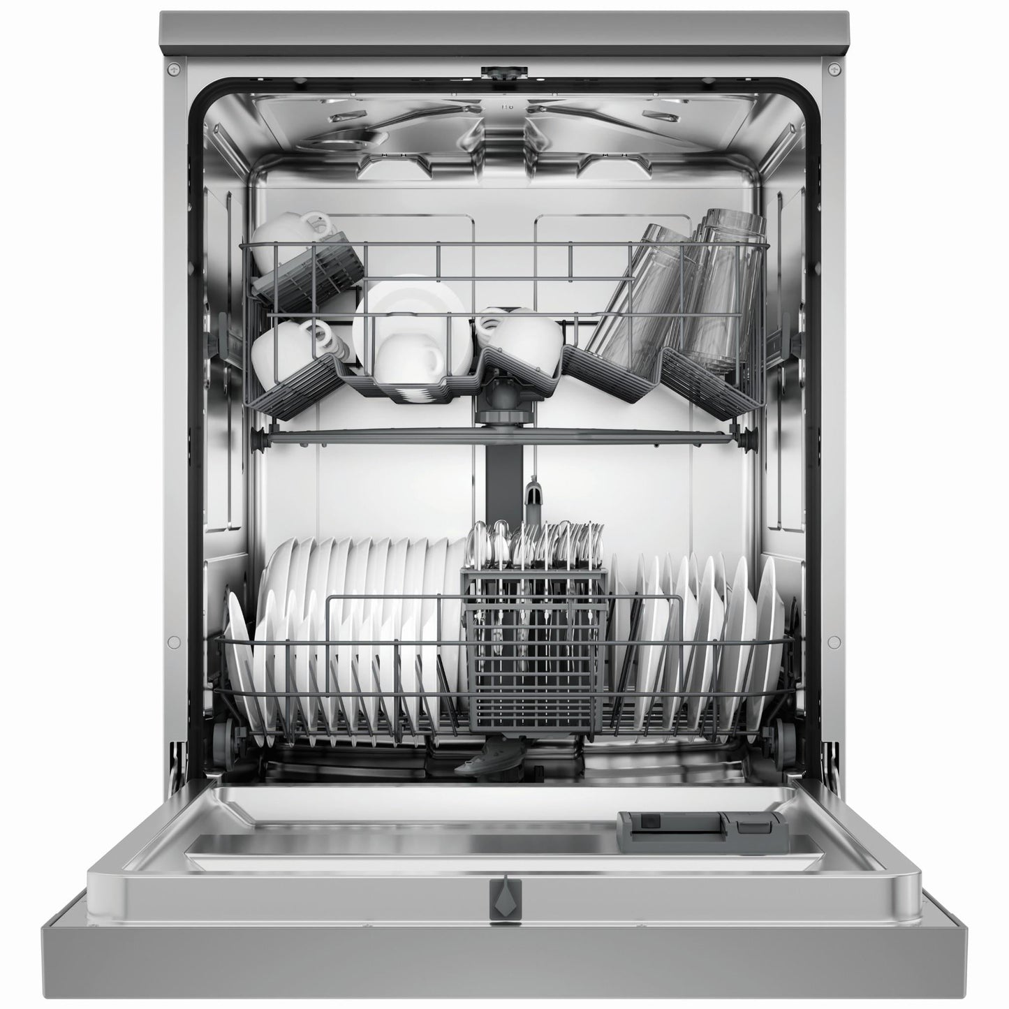 Haier HDW13F0S1 300 Series 13 Place Setting Freestanding Dishwasher (Stainless Steel)