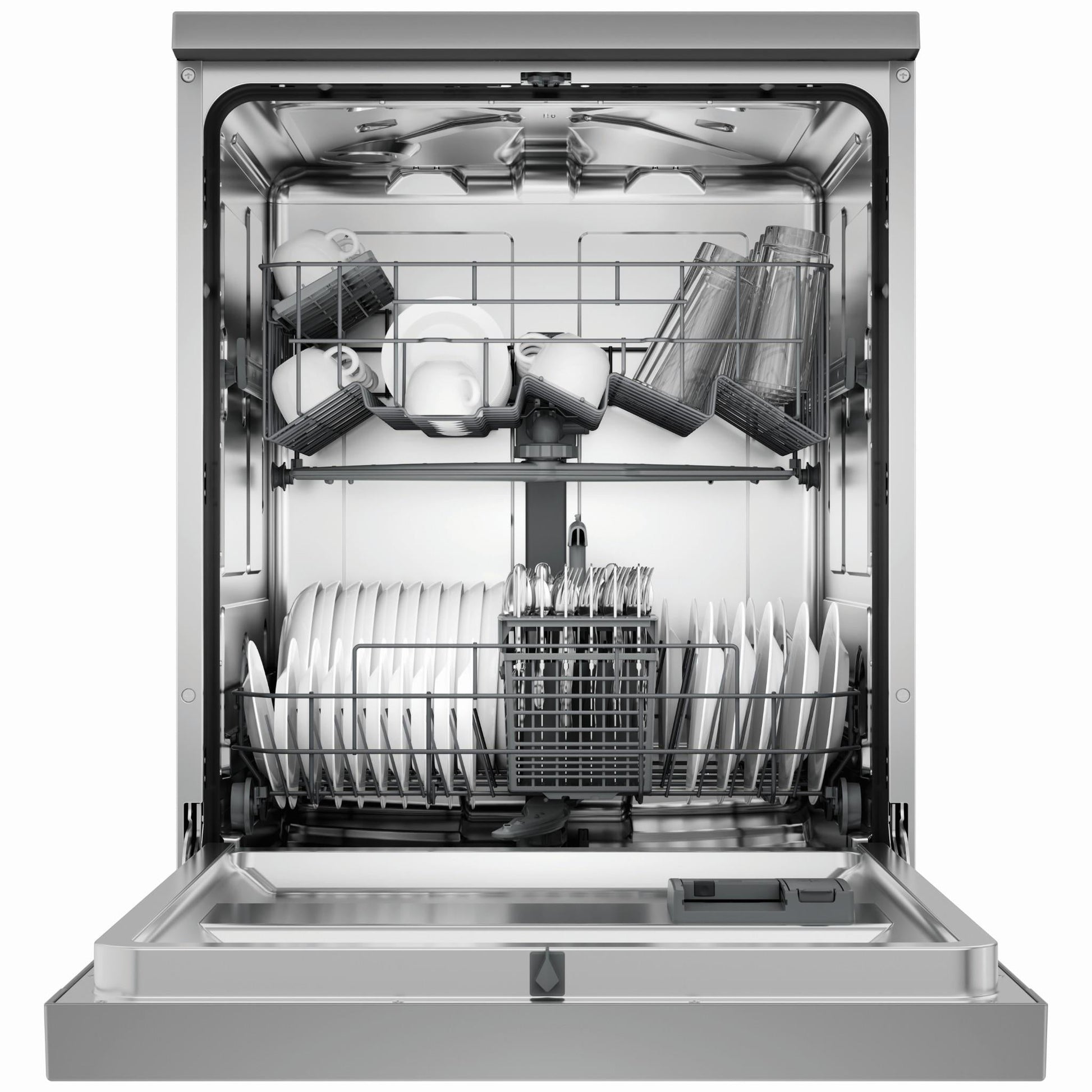 Haier HDW13F0S1 300 Series 13 Place Setting Freestanding Dishwasher (Stainless Steel)
