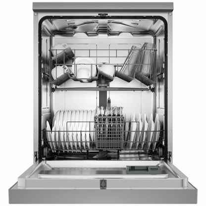 Haier HDW13F0S1 300 Series 13 Place Setting Freestanding Dishwasher (Stainless Steel)
