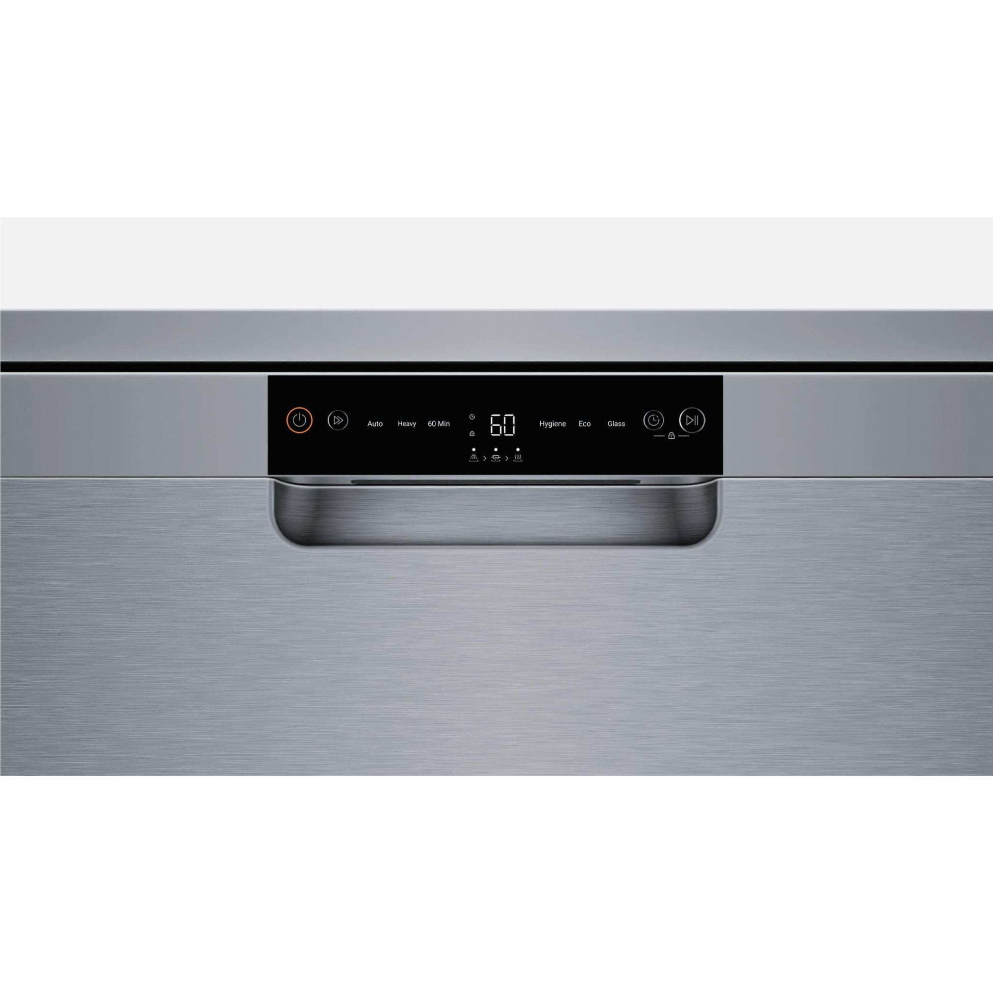 Haier HDW13F0S1 300 Series 13 Place Setting Freestanding Dishwasher (Stainless Steel)
